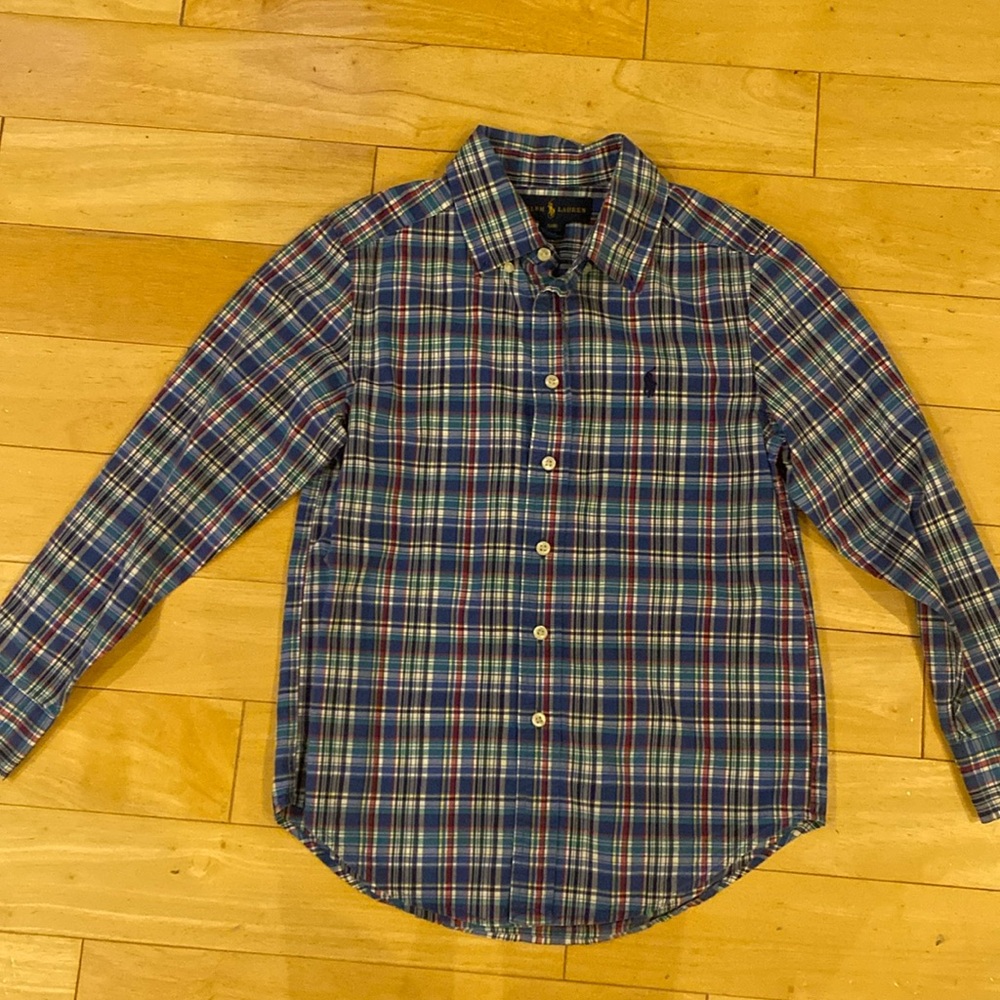 Ralph Lauren brand new size 8 long sleeve button-down